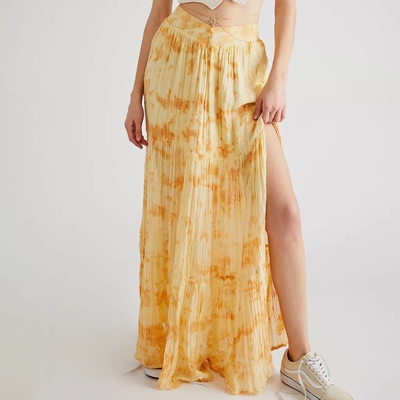 NEW Free People x Jen's Pirate Booty Songbird Maxi Skirt - Picture 3 of 16